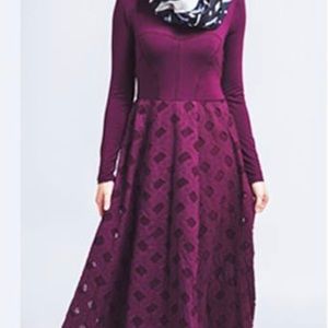 Burgundy Nomad Maxi Dress